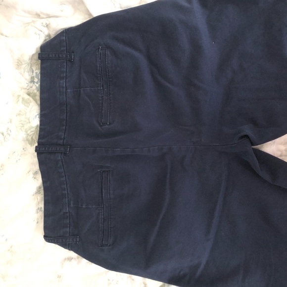 J Crew Factory Navy Frankie Chino Pants - Picture 5 of 10